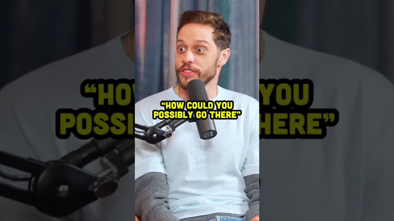 Пит Дэвидсон обсуждает фестиваль комедии в Эр-Рияде 😳🤔
