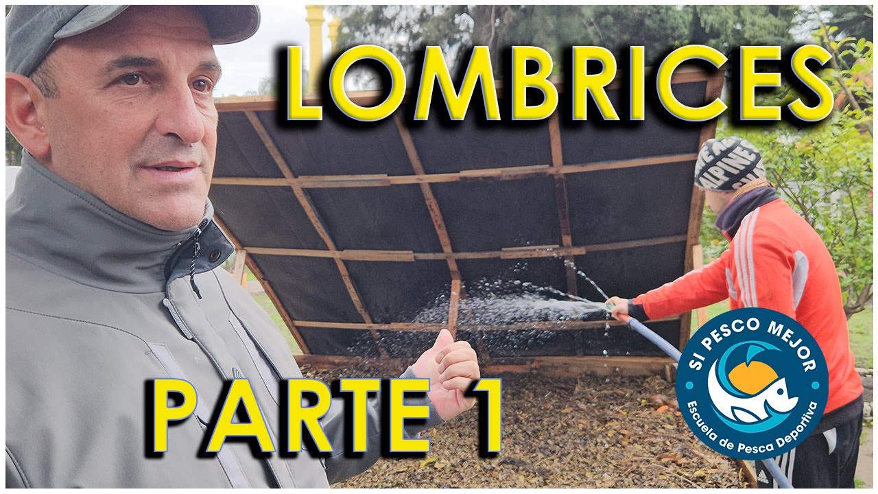 LOMBRICES CRIA DIRECTA A LA TIERRA / PARTE 1