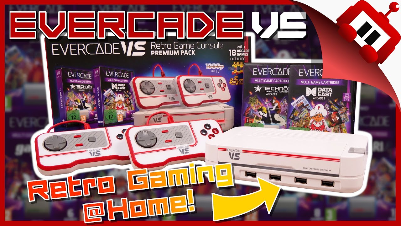 NEUE Retro-KONSOLE von Blaze Entertainment! - Evercade VS