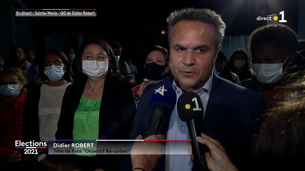 Elections régionales : Didier Robert reconnaît sa défaite