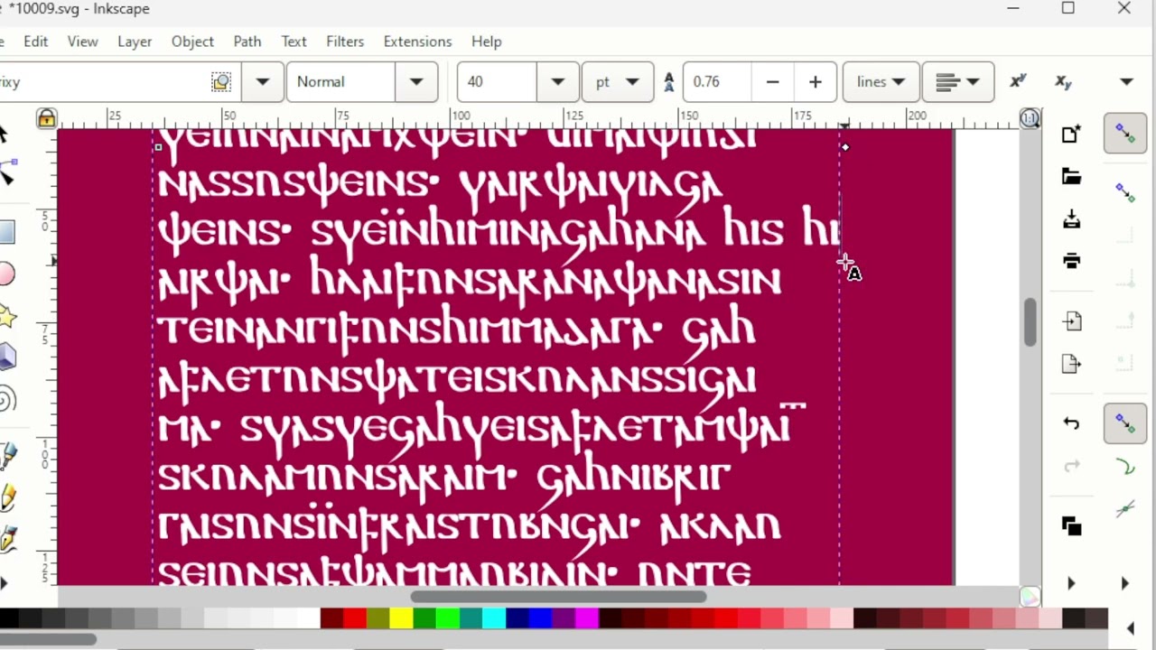 Codex Argenteus pg. 9