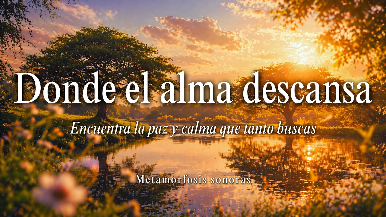 Donde el alma descansa | Piano para encontrar la paz y calma que tanto buscas