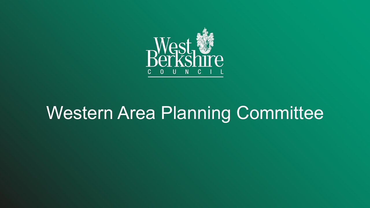Western Area Planning Committee - Wednesday 21 January 2026