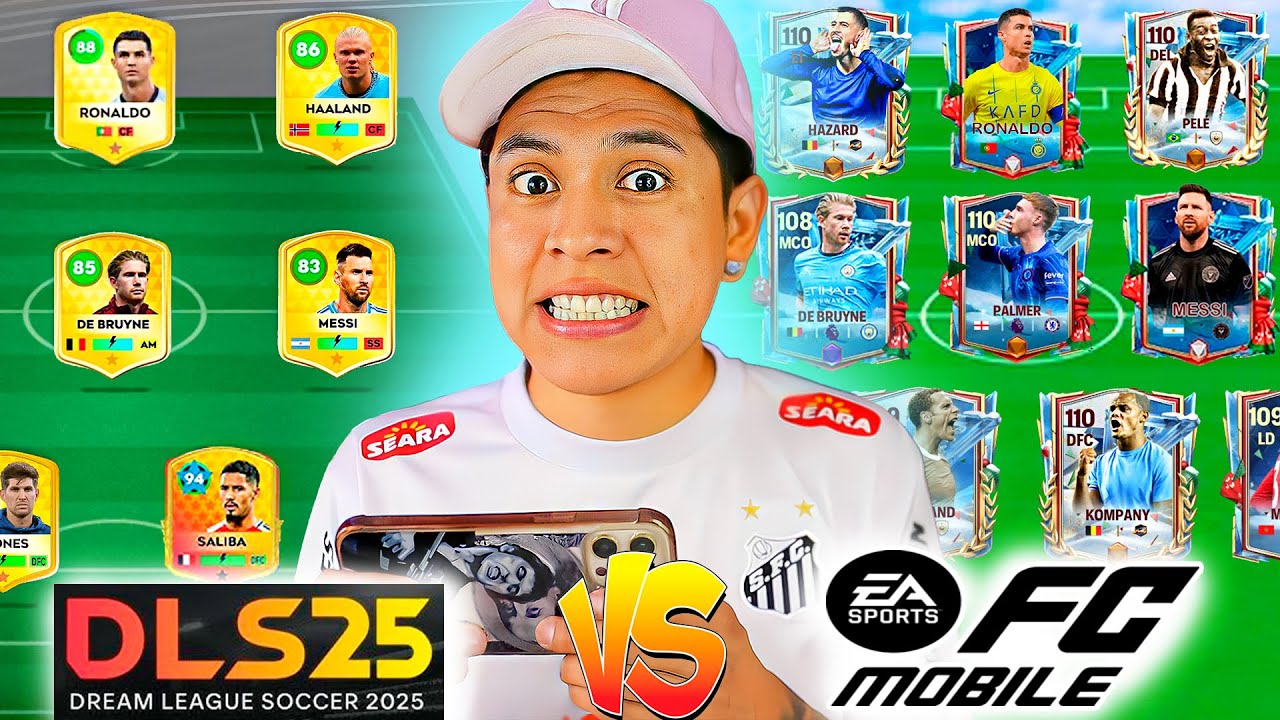 DREAM LEAGUE SOCCER 2025 vs FC MOBILE 25 😱 ¿Cuál es el mejor juego?