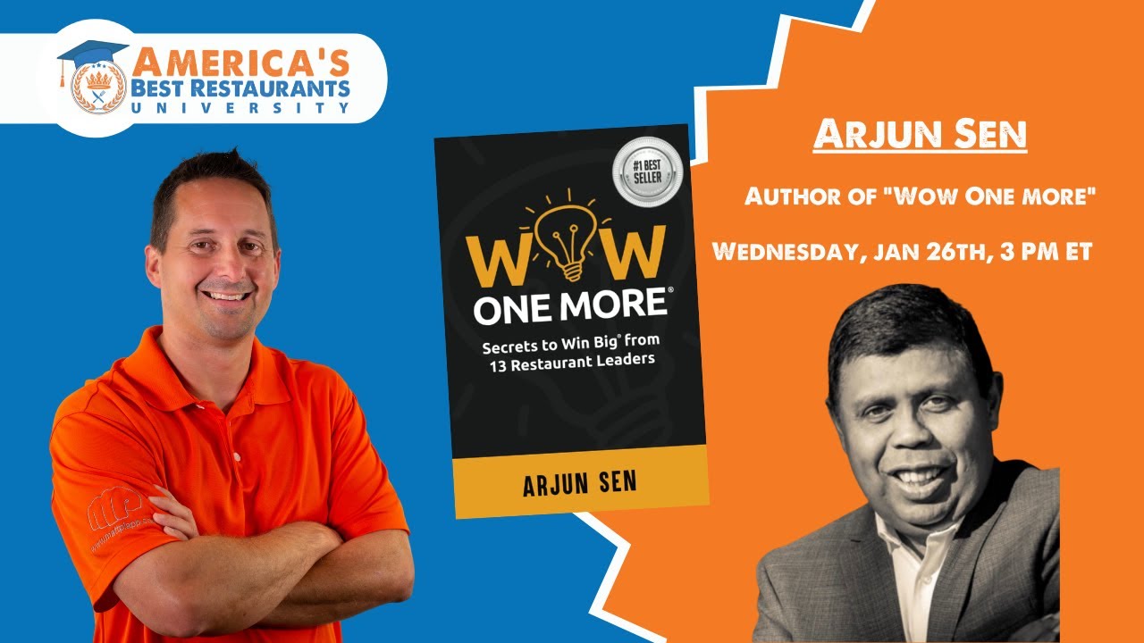 Restaurant Author Spotlight - Arjun Sen