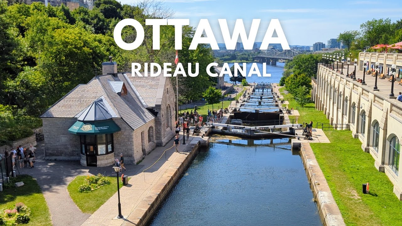 Walk Along the Rideau Canal in Ottawa, Canada | A Must See