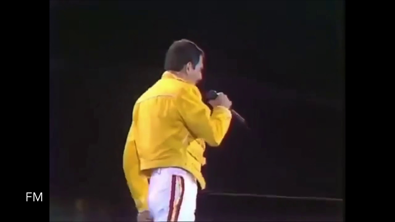 Freddie Mercury funny adorable moments on stage