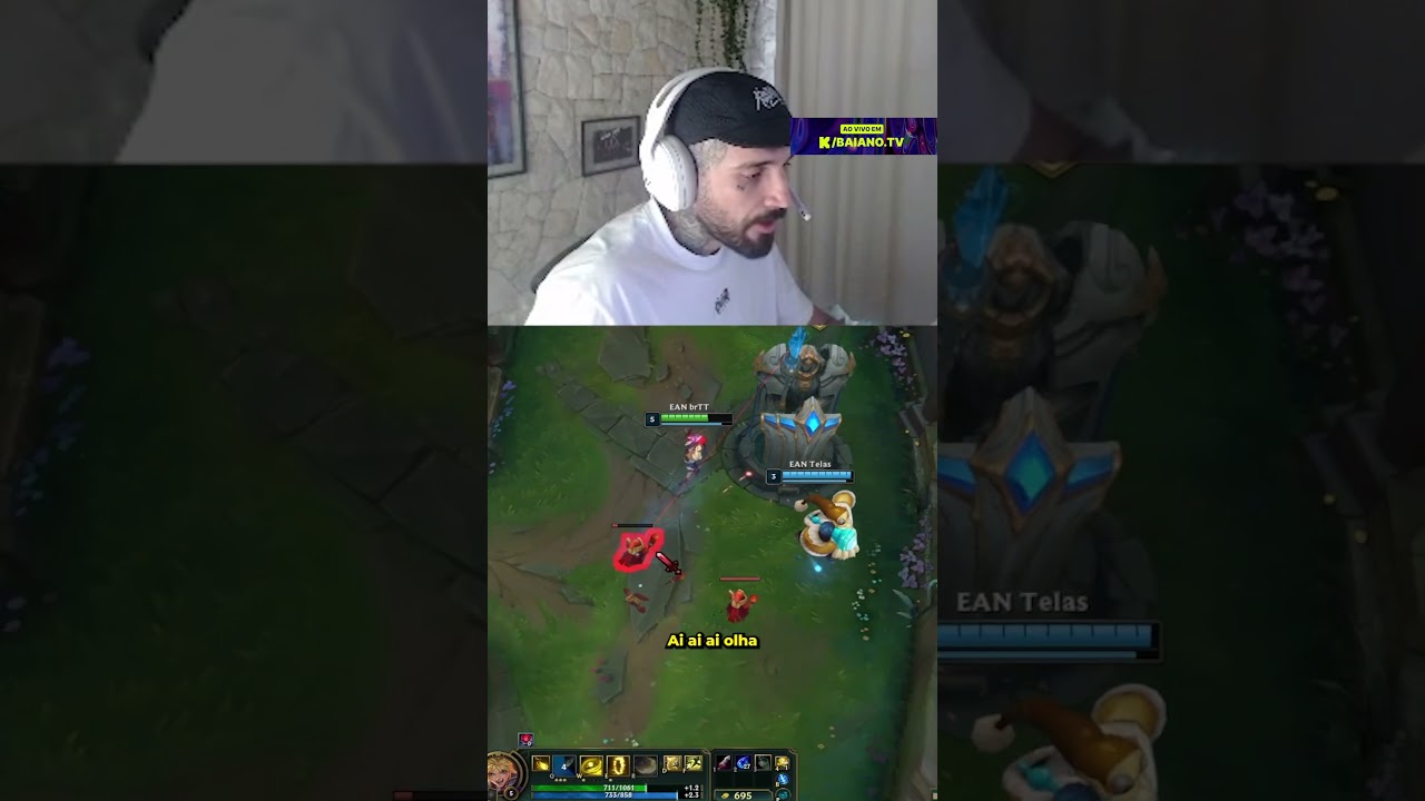 O PAI N&Atilde;O GOSTA DE PERDER MINION #leagueoflegends #lolmemes #brtt #cblol #kingslendas