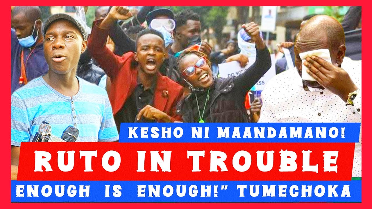 Tomorrow is a protest &mdash; Kenyans Told to Wear Sports Shoes,🤣🤣