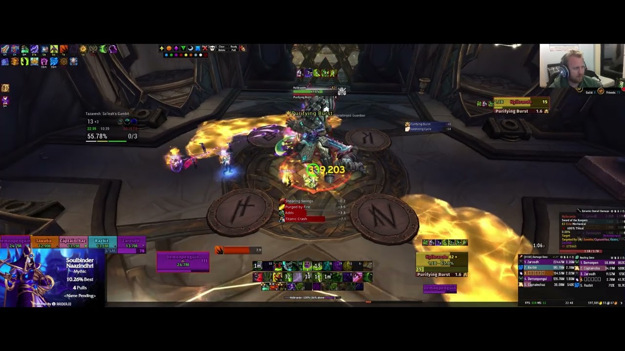 TWW Season 3 Tazavesh Gambit Mythic Plus 13 Vengeance Demon Hunter PoV