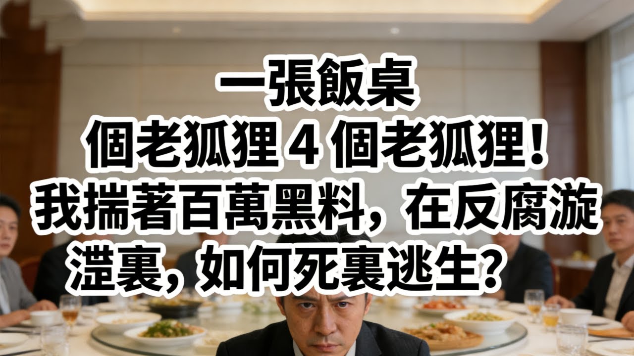 无疆3 被關 7 天！我一個臨時司機，反手用一段視頻，拿捏住紀委女主任的命門？