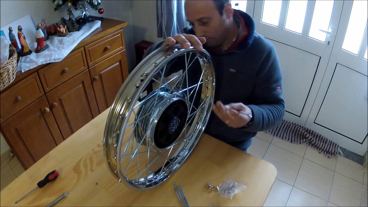 Enraiar roda XF17, trabalhos de casa mp4