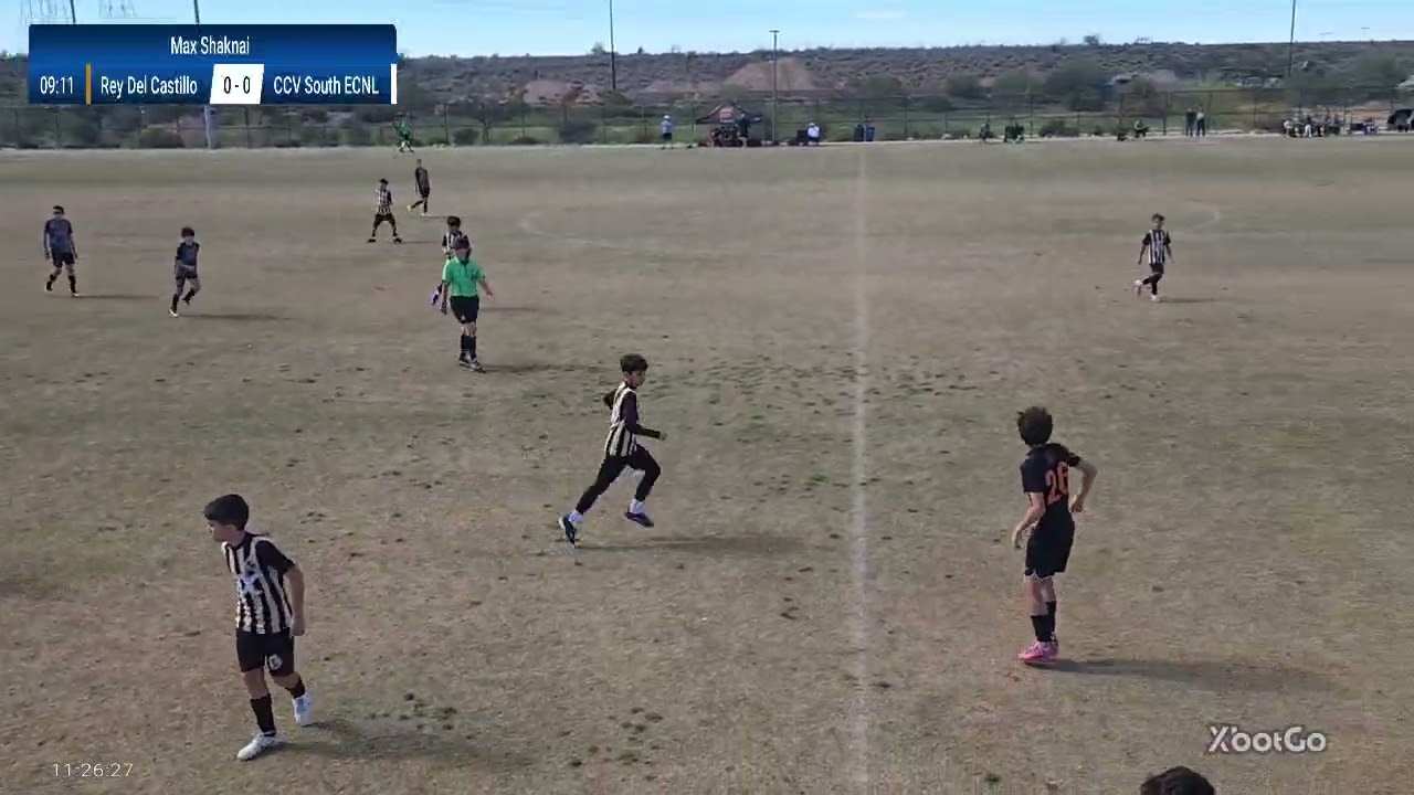 Max Shacknai Tournament Rey Del Castillo vs CCV South ECNL 1st half 