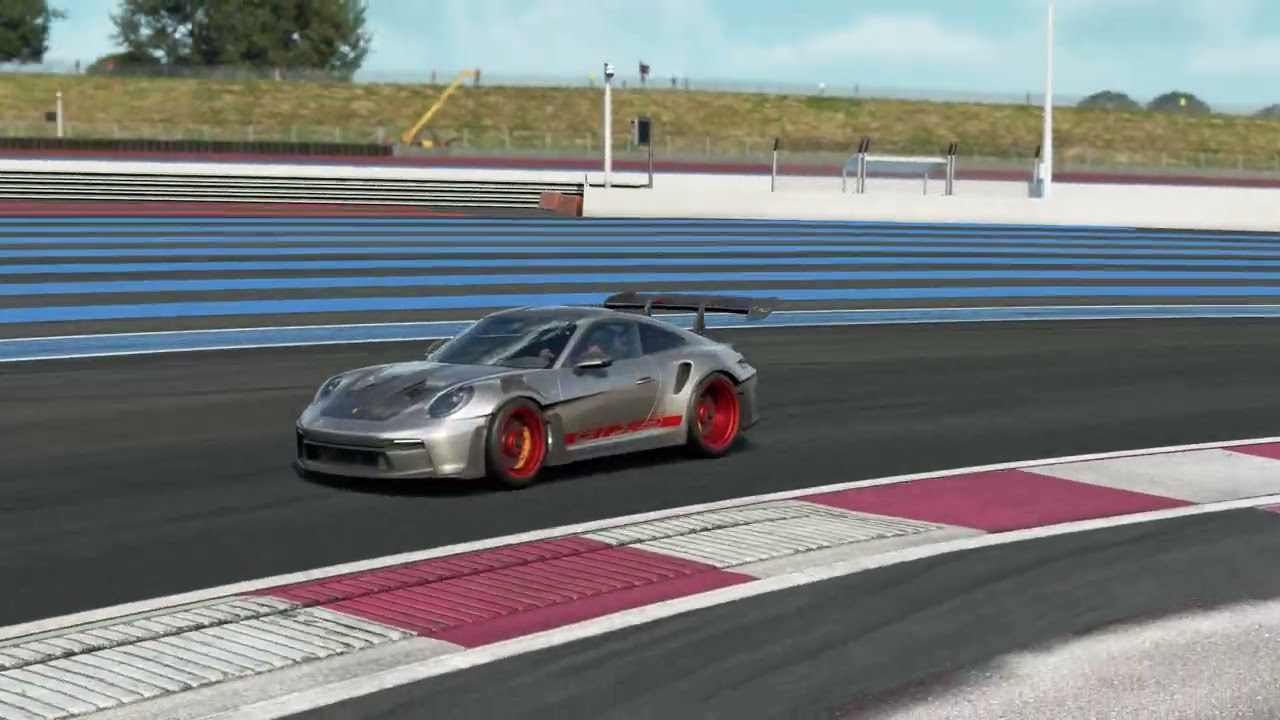 Assetto Corsa EVO 0.5 | Paul Ricard 1A-V2 Replay | Porsche 911 GT3 RS (992) | MOZA R12 V2