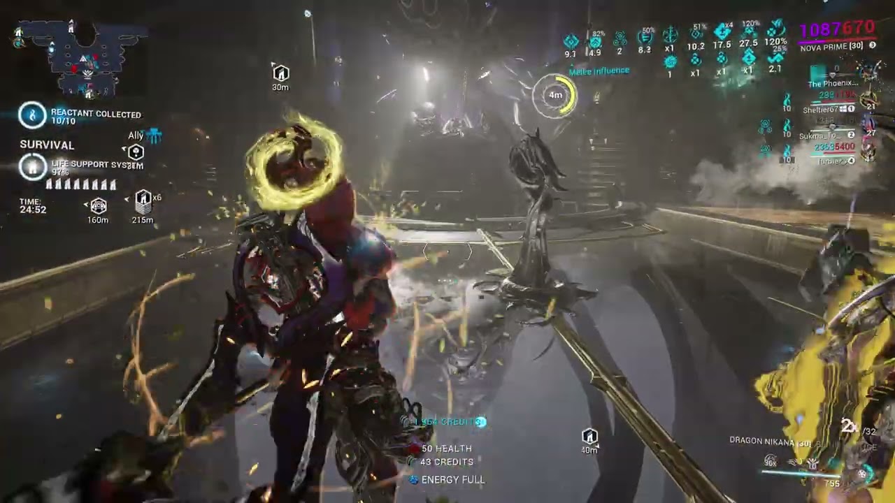 Warframe  Nova test