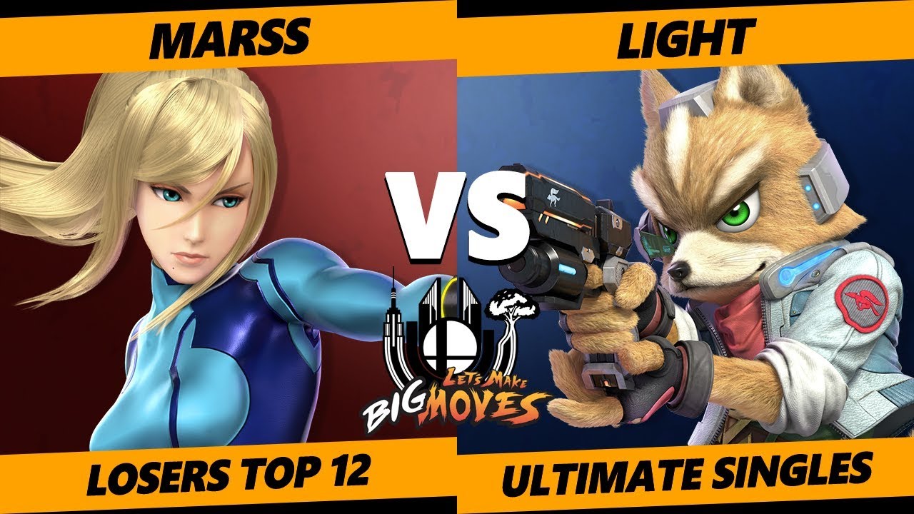 LMBM SSBU - PG | Marss (Zero Suit Samus) Vs. Rogue | Light (Fox) SSBU Singles Losers Top 12