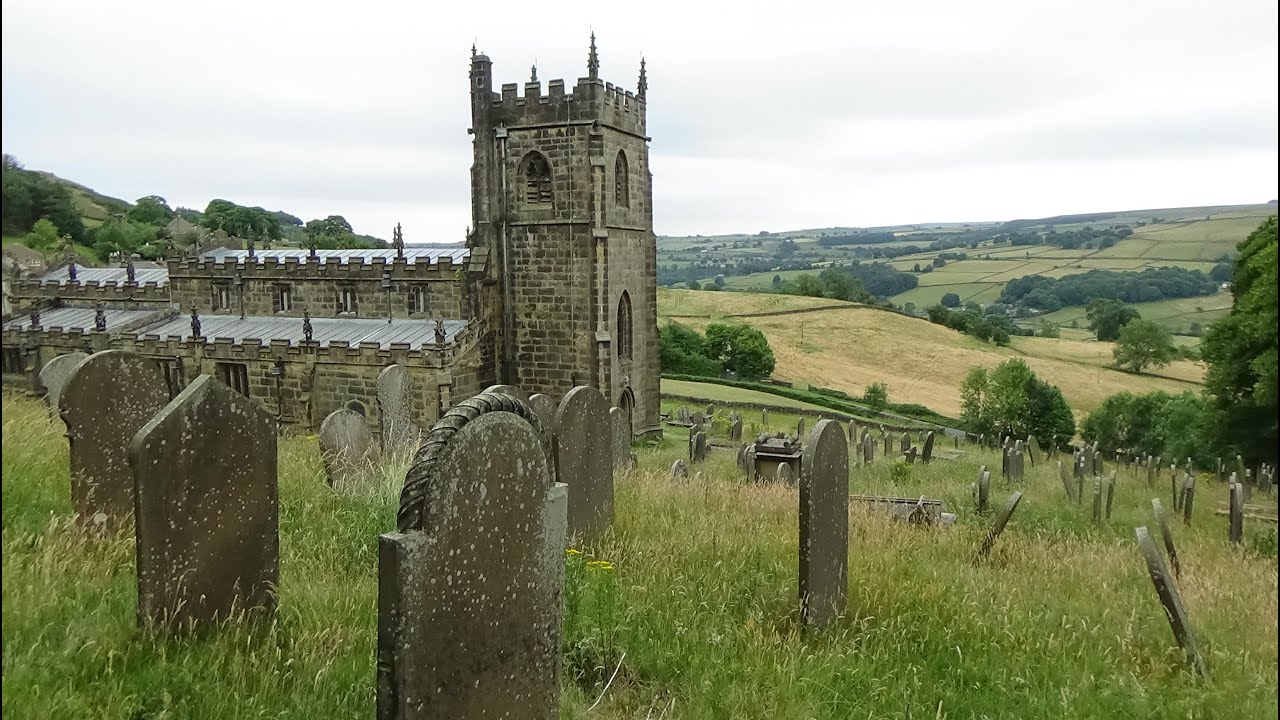 St Nicholas Church Cemetery, High Bradfield, Yorkshire UK