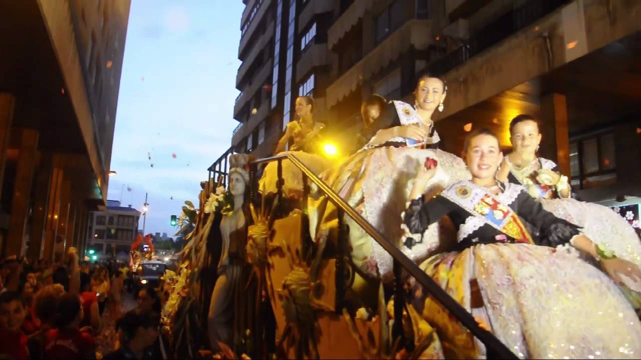 Batalla de flores - Fiestas de Elche 2015