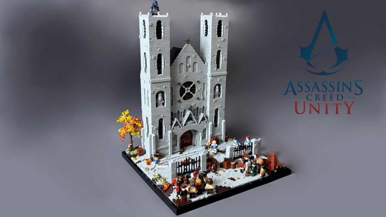 Lego Assassin's Creed Unity MOC | “The Cathedral in the Flames of Revolution”