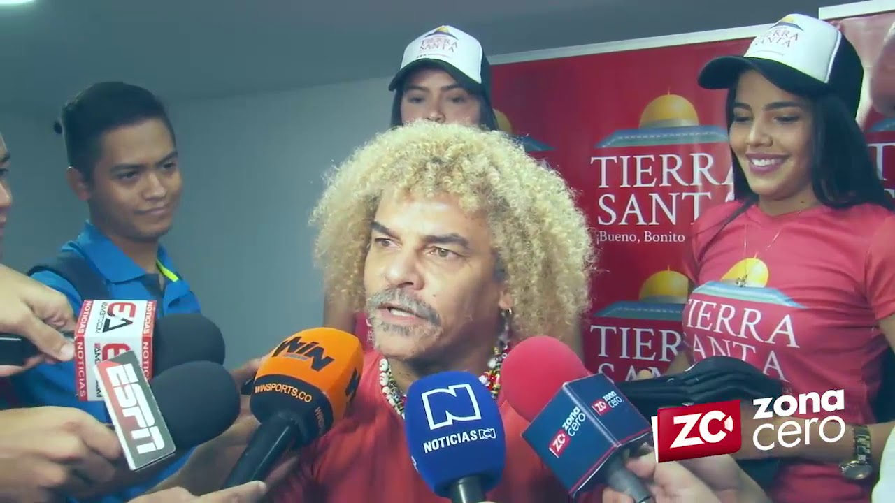 PIBE VALDERRAMA Y SU BOLETA PARA LOS PARTIDOS DE LA SELECCI&Oacute;N COLOMBIA
