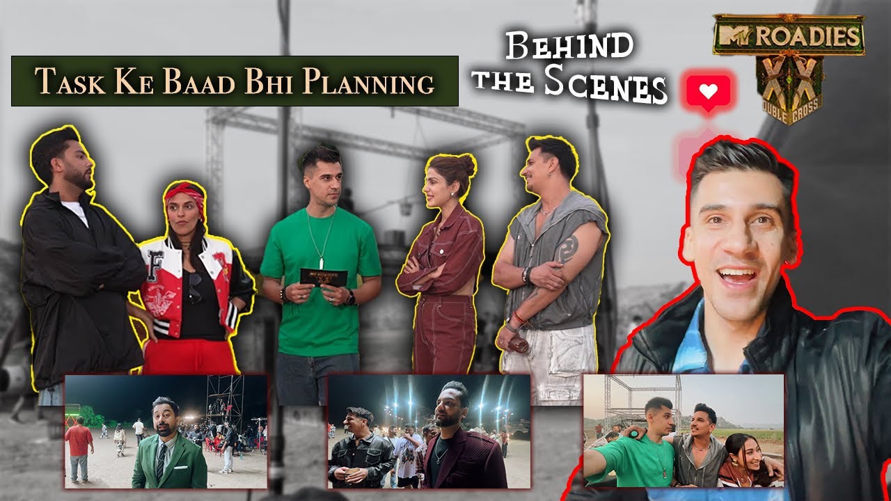 Task ke baad full planning plotting 🧐/ ROADIES XX bts