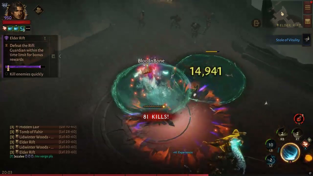 Diablo Immortal S41 10 crest elder rift