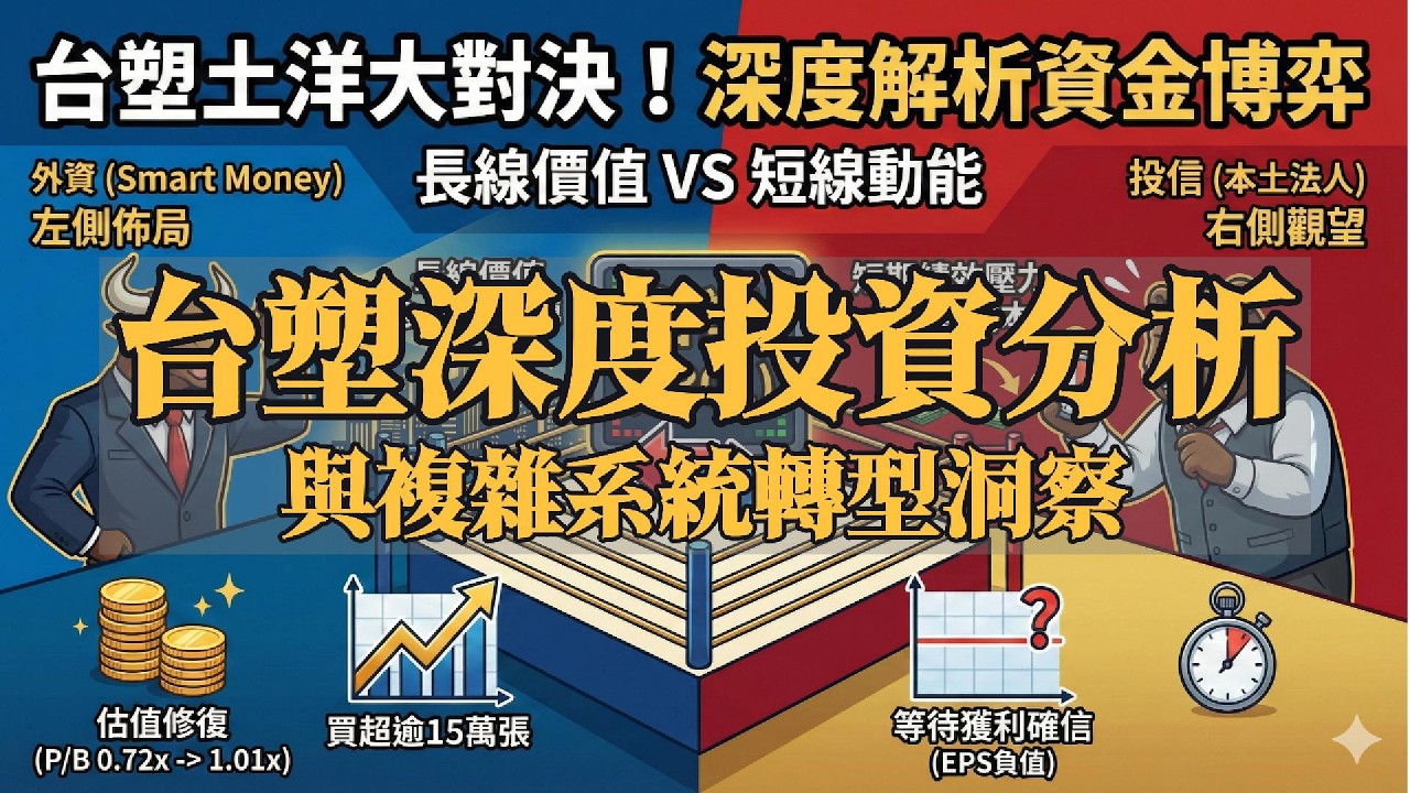 【退休存股族必看】主題-台塑深度投資分析與複雜系統轉型洞察