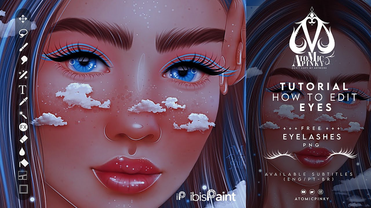 Tutorial 18: Editing eyes [complex] | ibisPaint X