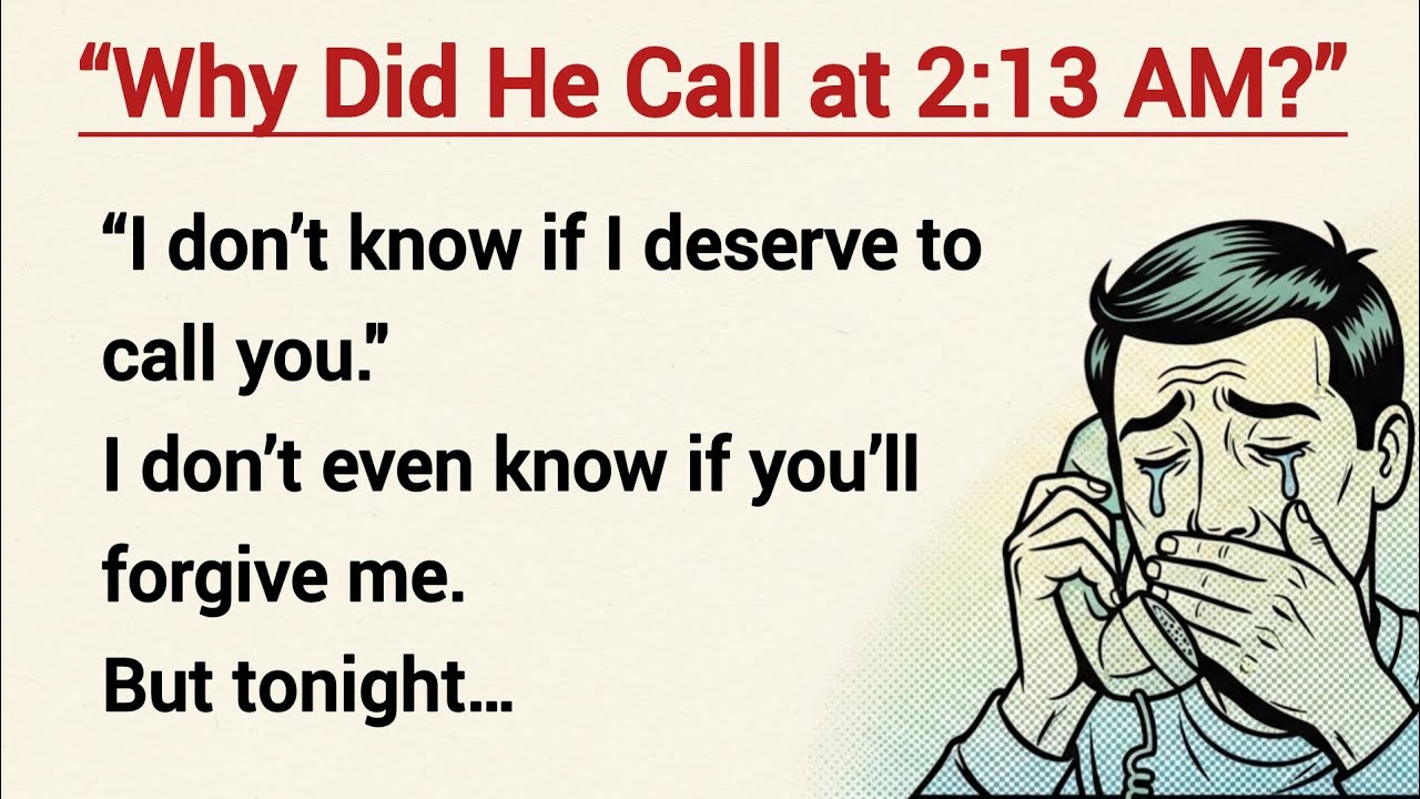 “The Call I Received at 2:13 AM… It Changed My Life Forever