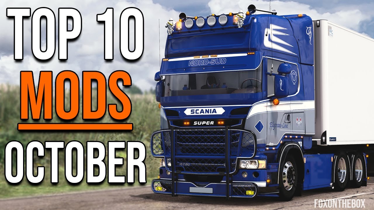 TOP 10 ETS2 MODS - OCTOBER 2020 | Euro Truck Simulator 2 Mods