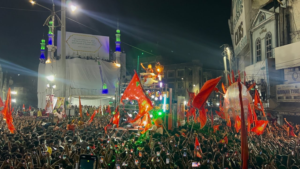 Tiger Raja Singh 🔥Serious on MIM Owaisi | Raja Singh Sri Ram Navami Shobha Yatra 2024 #rajasingh