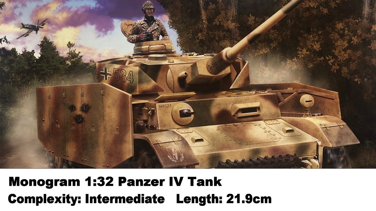 Monogram 1:32 Panzer IV Tank Kit Review