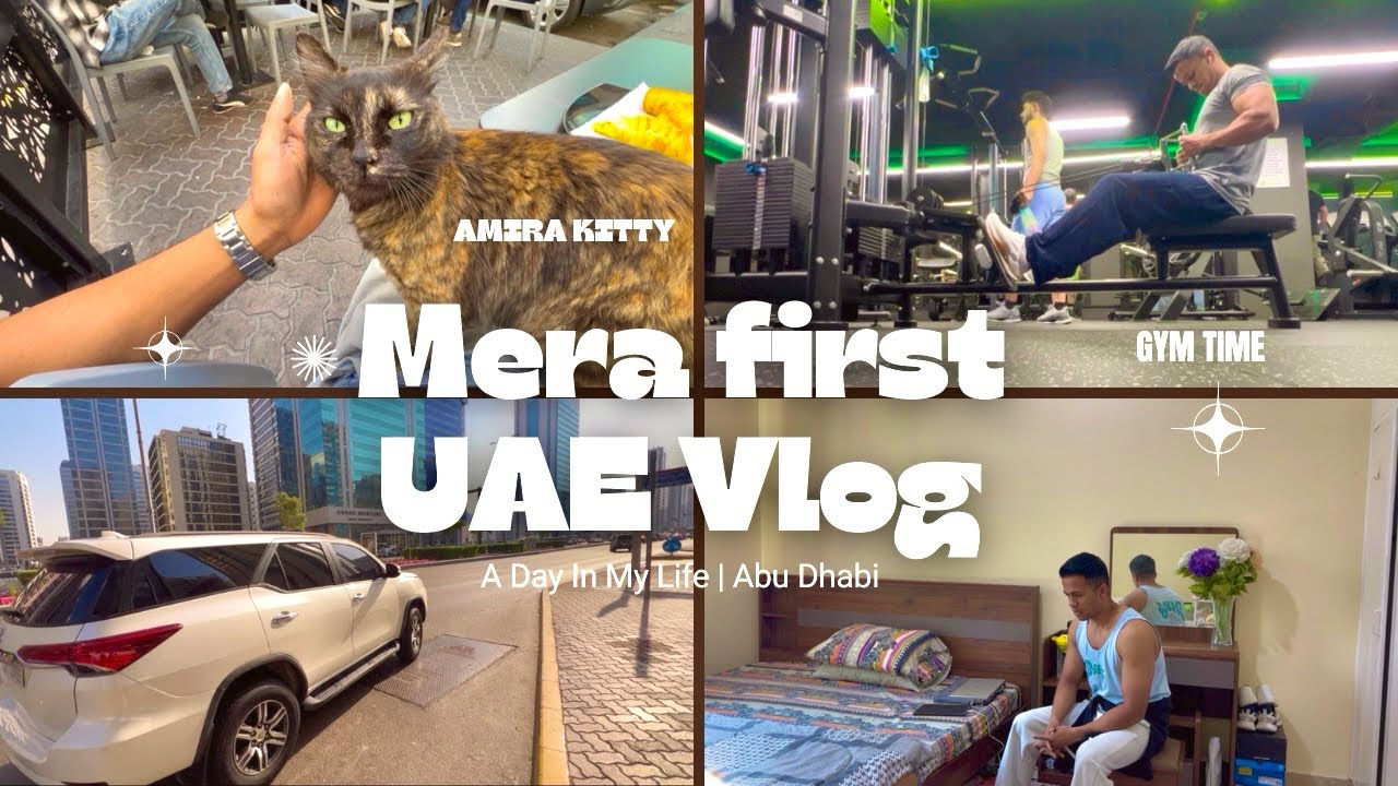 A Day in My Life in Abu Dhabi 🇦🇪 | First UAE Vlog | Daily Life 2026🇮🇳🇦🇪