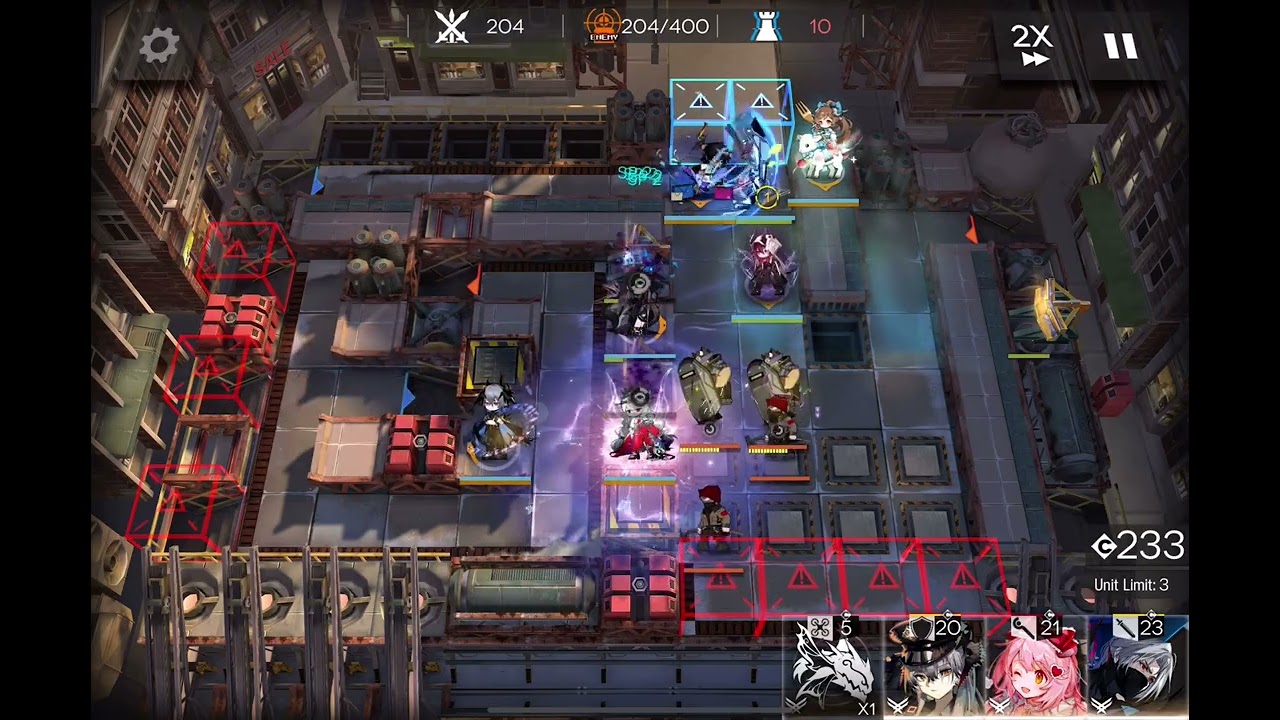 Arknights Annihilation 28 Cityway 66 afk clear