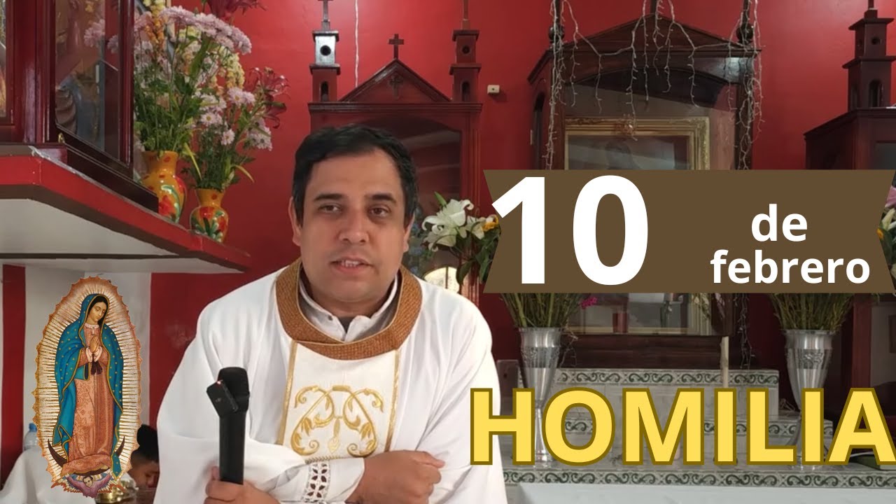 ✅ HOMILIA DE HOY martes 10 de Febrero del 2026 - PADRE ARTURO