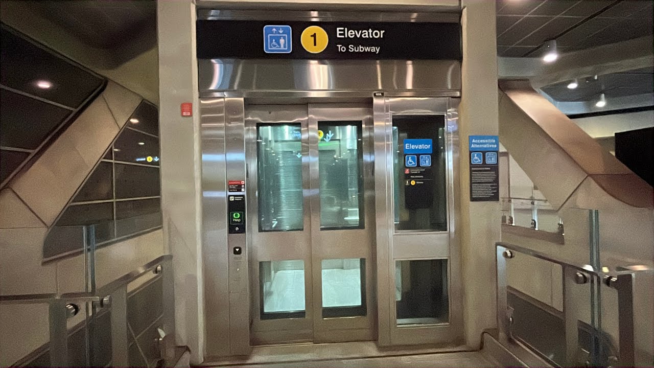 Elevators at Toronto TTC York University Subway Station 12/6/2024