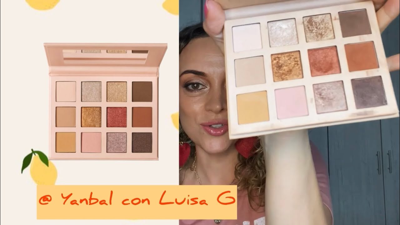Paleta de sombras neutral nude de Yanbal, maquillaje paso a paso con preparación de piel antiedad