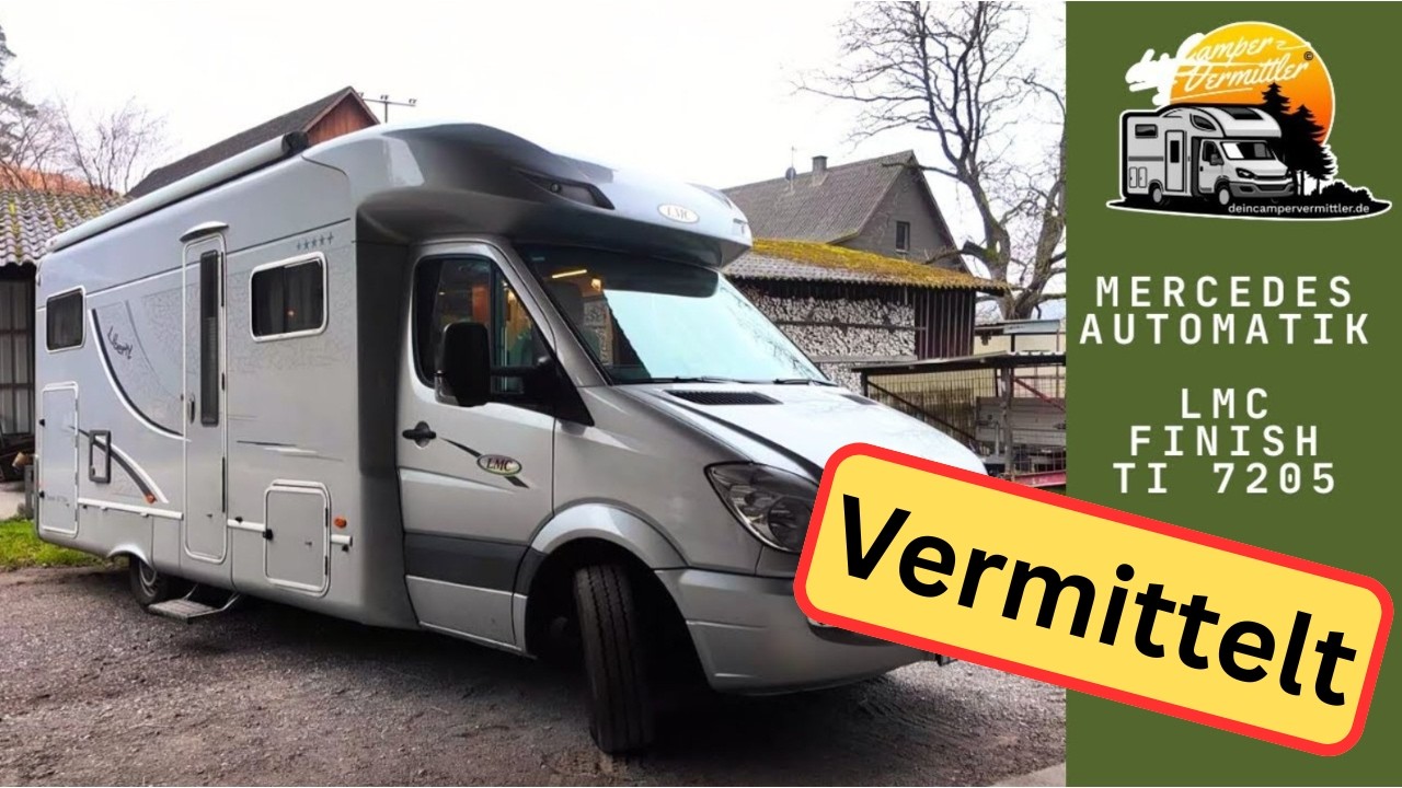 39.999€ 🤩 Wohnmobil Mercedes 313CDI - LMC TI 7205 - SUPER GEPFLEGT