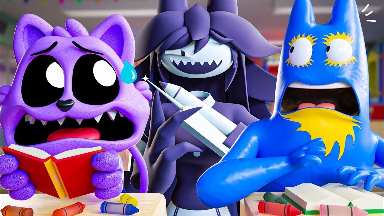 Catnap et Flumbo à l'ecole!|Garten OF Banban 7