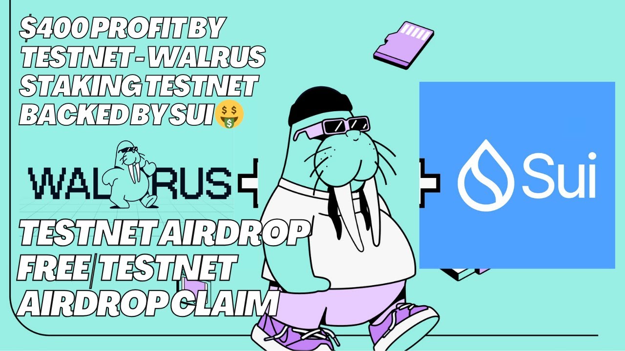 Get Ready for $400 Profit with Walrus Staking Testnet Backed By SUI