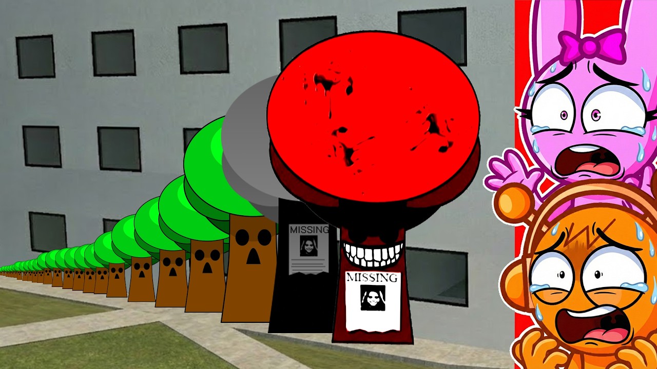 ¡Todos los tamaños de Sprunki Señor Árbol quieren que los ayude de los sprunki malos! 😱