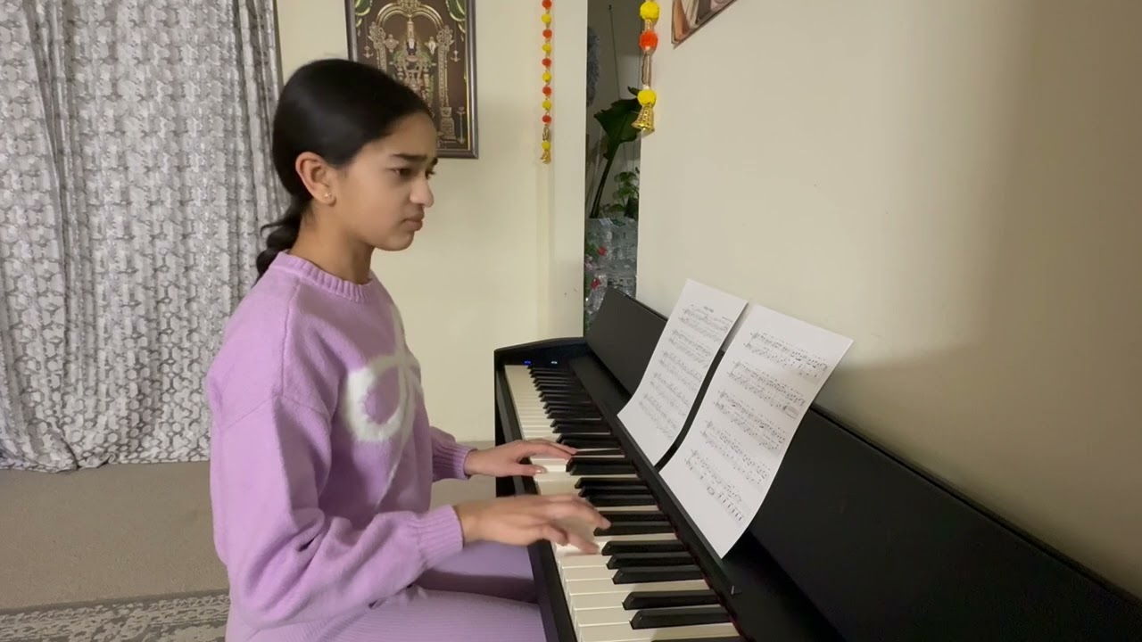 Likhila Piano practice Adiga adiga v1 USA