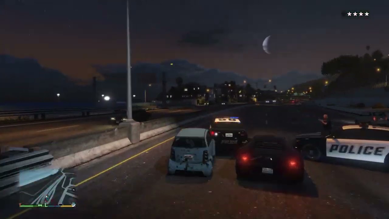 Franklin Vs Cop  #gtacommunity #gta #gtaonline #gta5