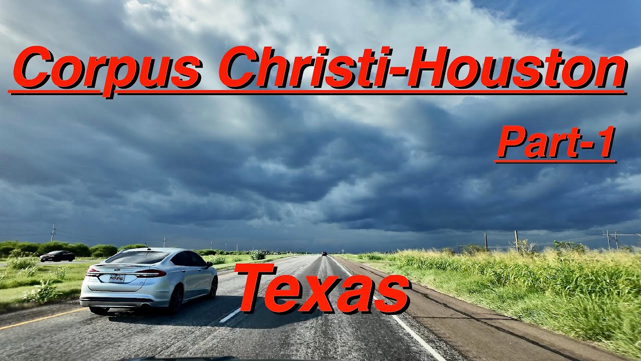 Journey Across Texas Part 1: Corpus Christi to Victoria - Rainy Day Drive