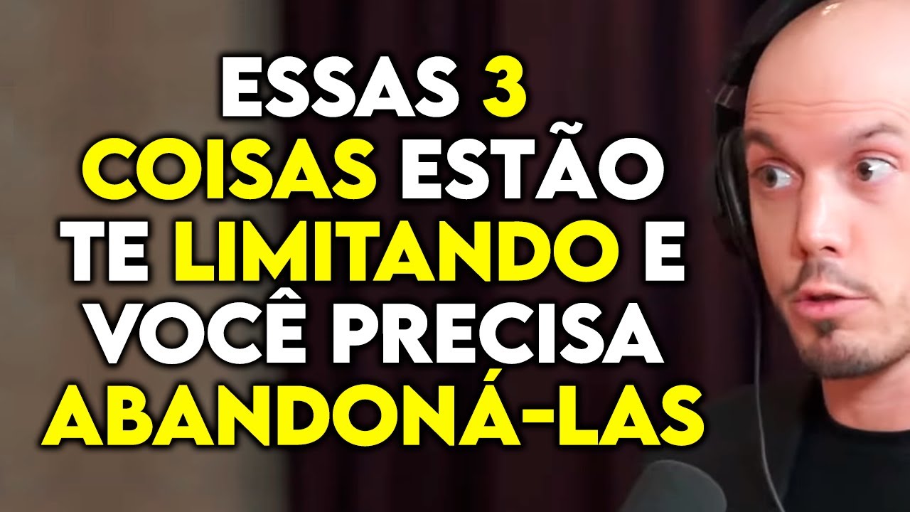 A RAZÃO PELA QUAL VOCÊ SE SENTE EMPACADO NA VIDA | Lutz Podcast