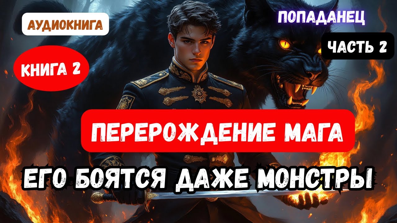 АУДИОКНИГА | ПОПАДАНЦЫ | Легендарный попаданец в теле беспомощного юноши| КНИГА 2  | 2