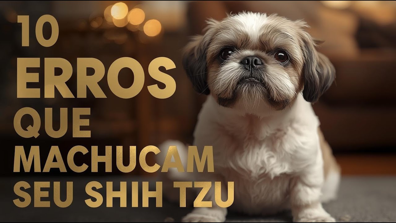 Descubra as 10 coisas que seu Shih Tzu odeia e você pode estar fazendo sem perceber!