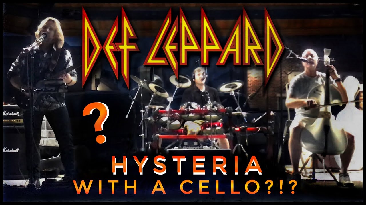 HYSTERIA Def Leppard cover HARTLEY ROAD band with CELLO