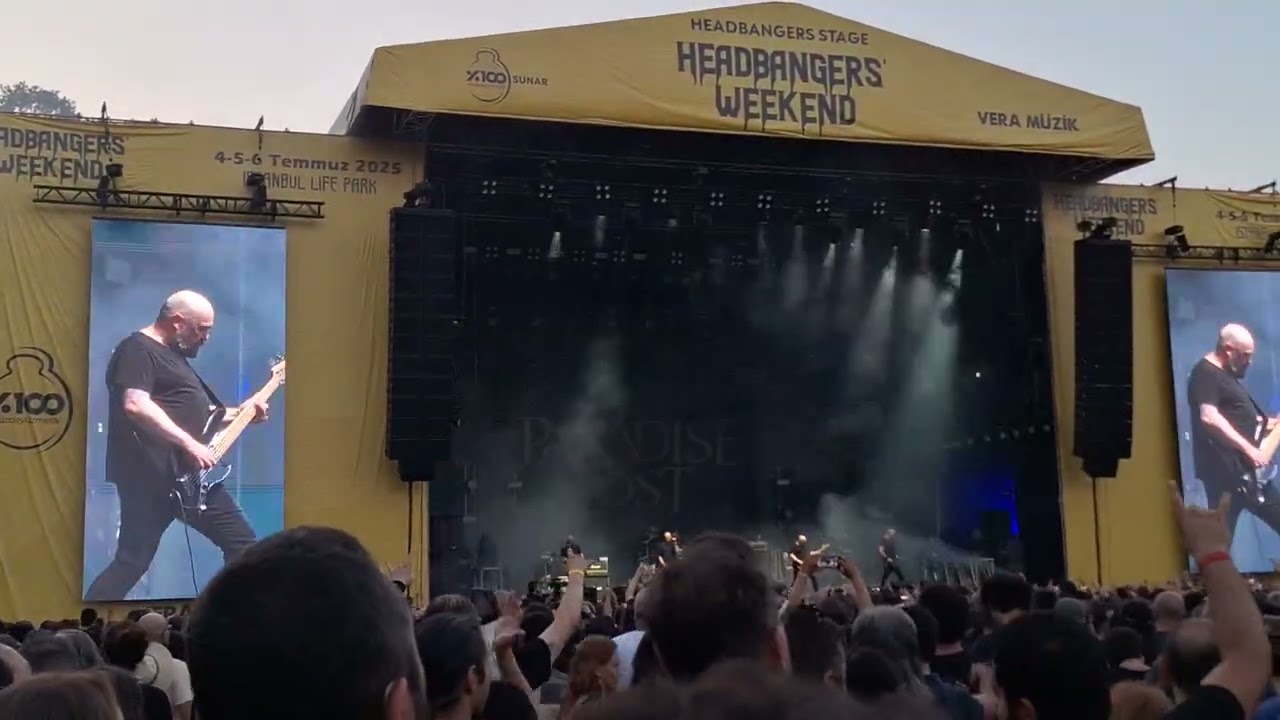 Paradise Lost - As I Die @ Live in Headbangers Weekend 2025 Istanbul