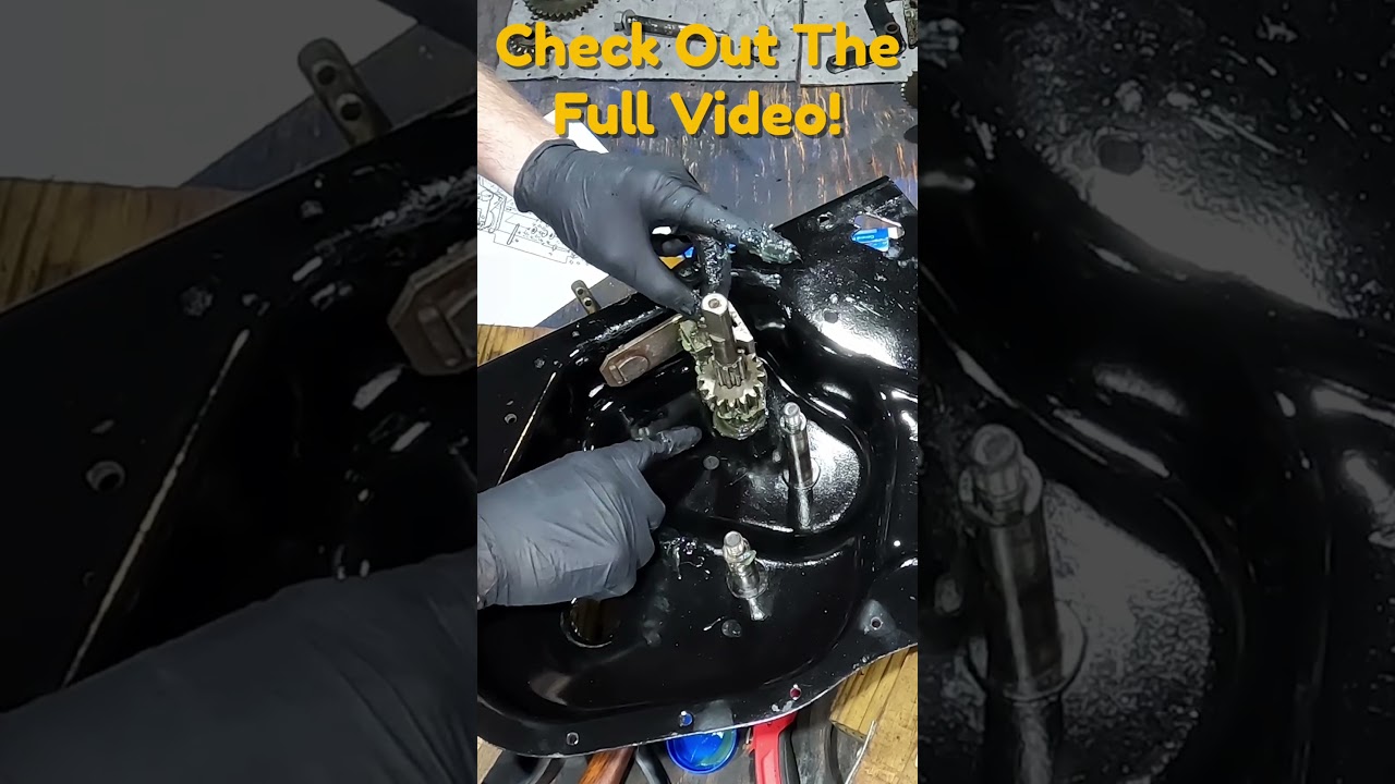Explanation Of A Tiller Shifter #smallenginerepair #craftsman #diy #mechanic #transmission